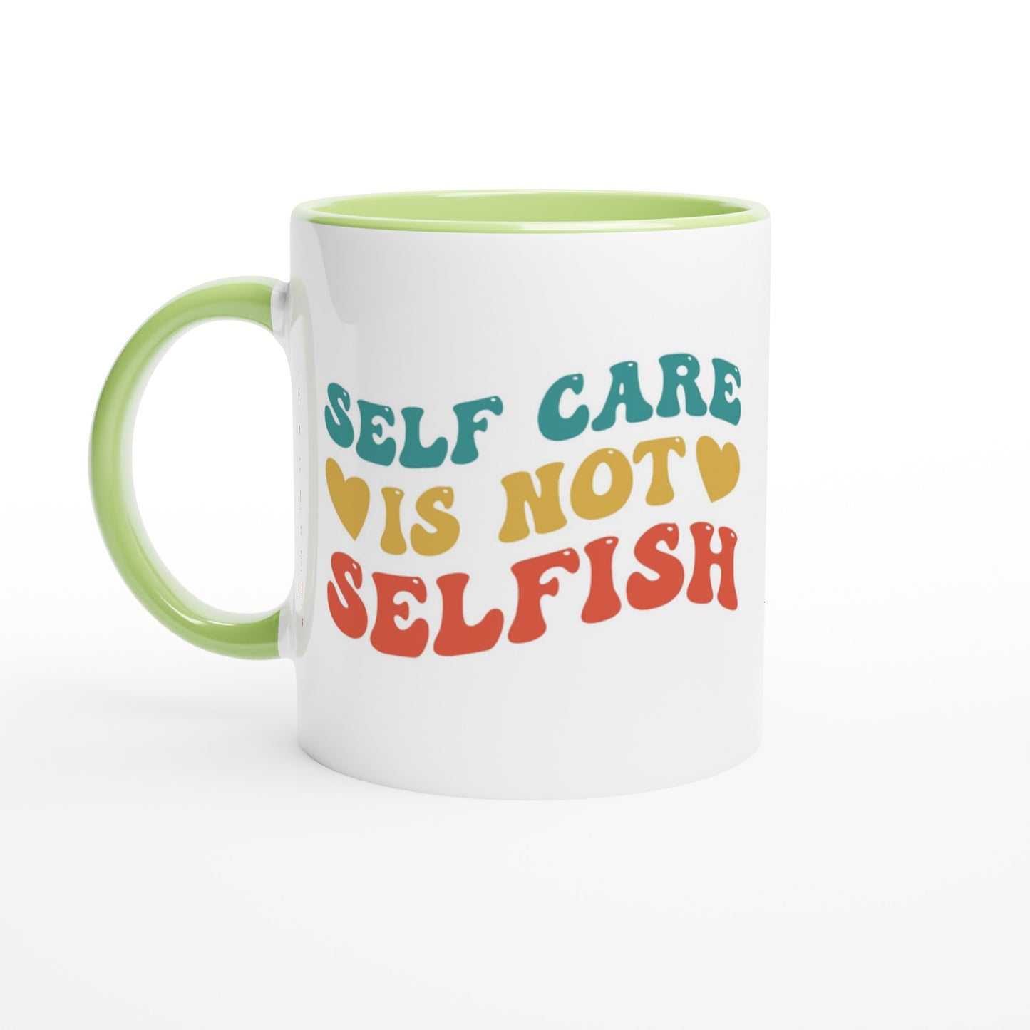 Self Care Is Not Selfish Customizable Mug