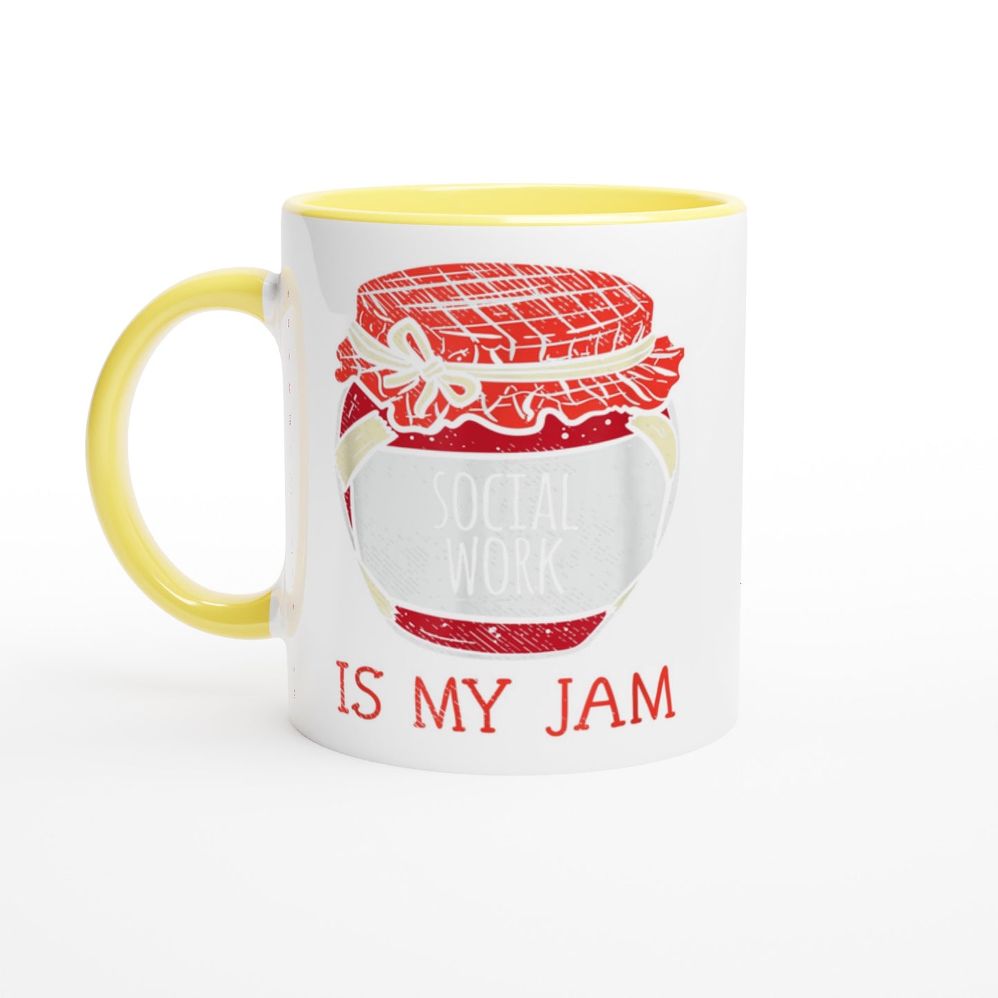 Social Work is My Jam Customizable Mug