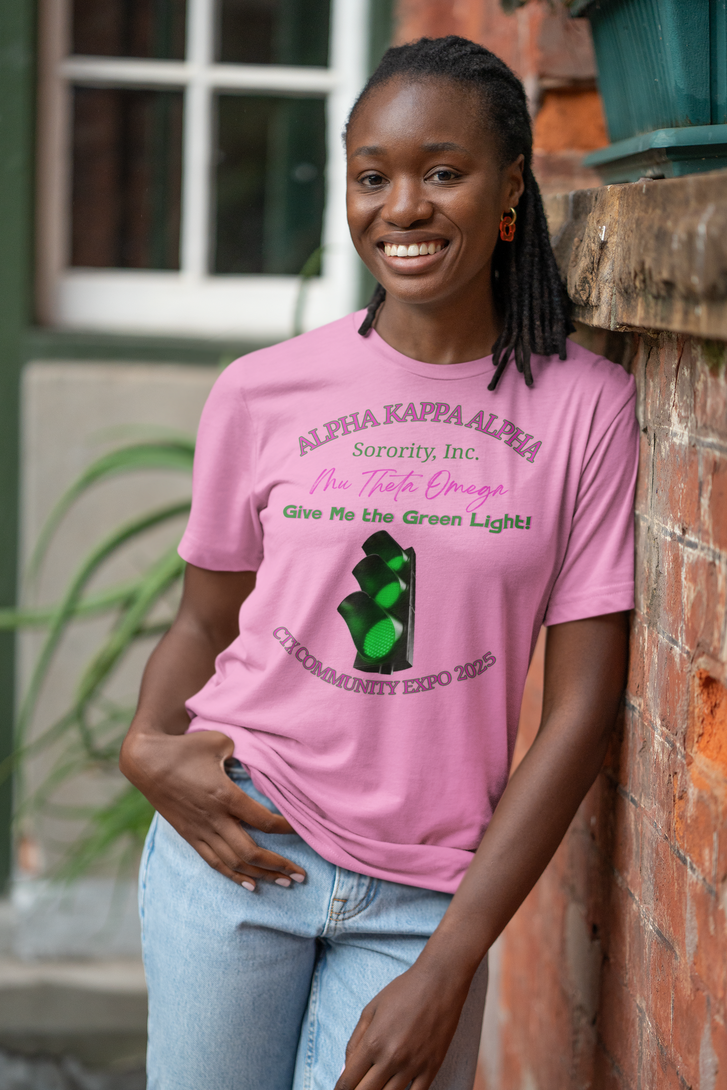 AKA Mu Theta Omega Chapter - Green Light Expo Shirt
