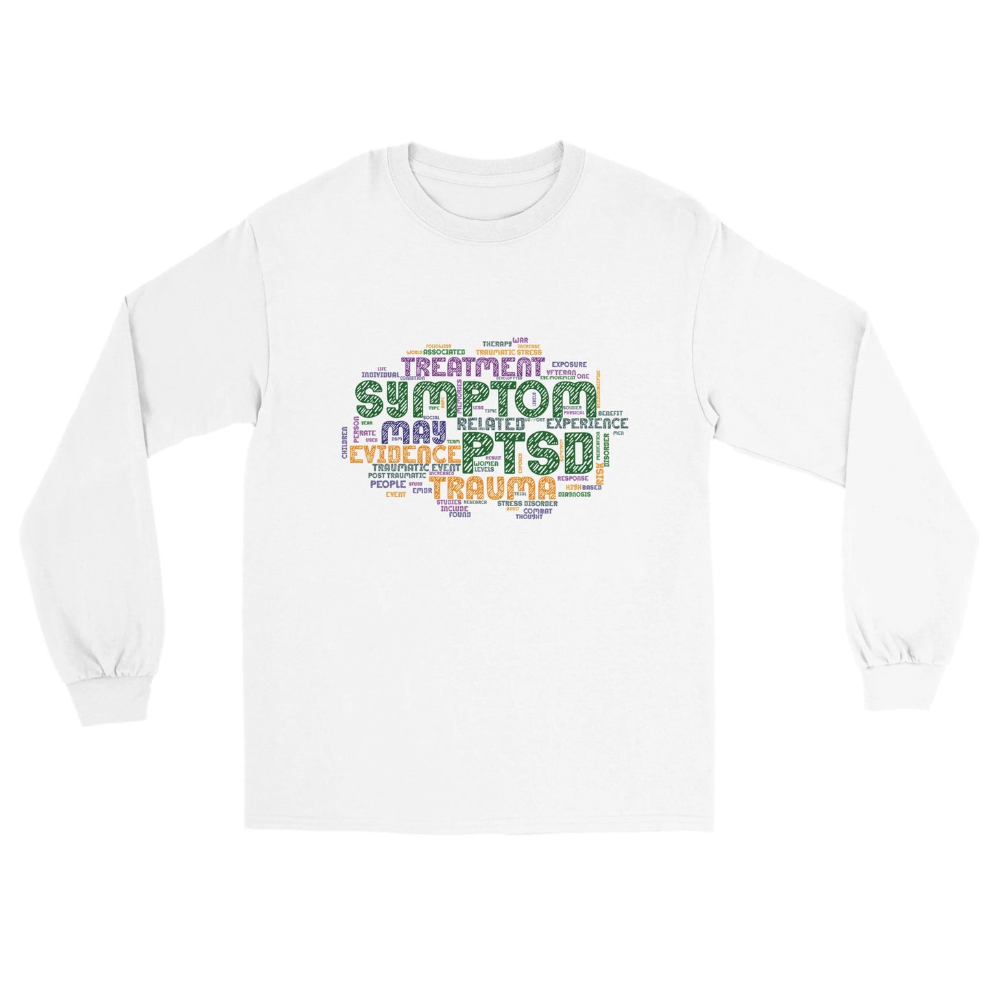 PTSD Awareness Unisex Long-Sleeve Unisex T-Shirt