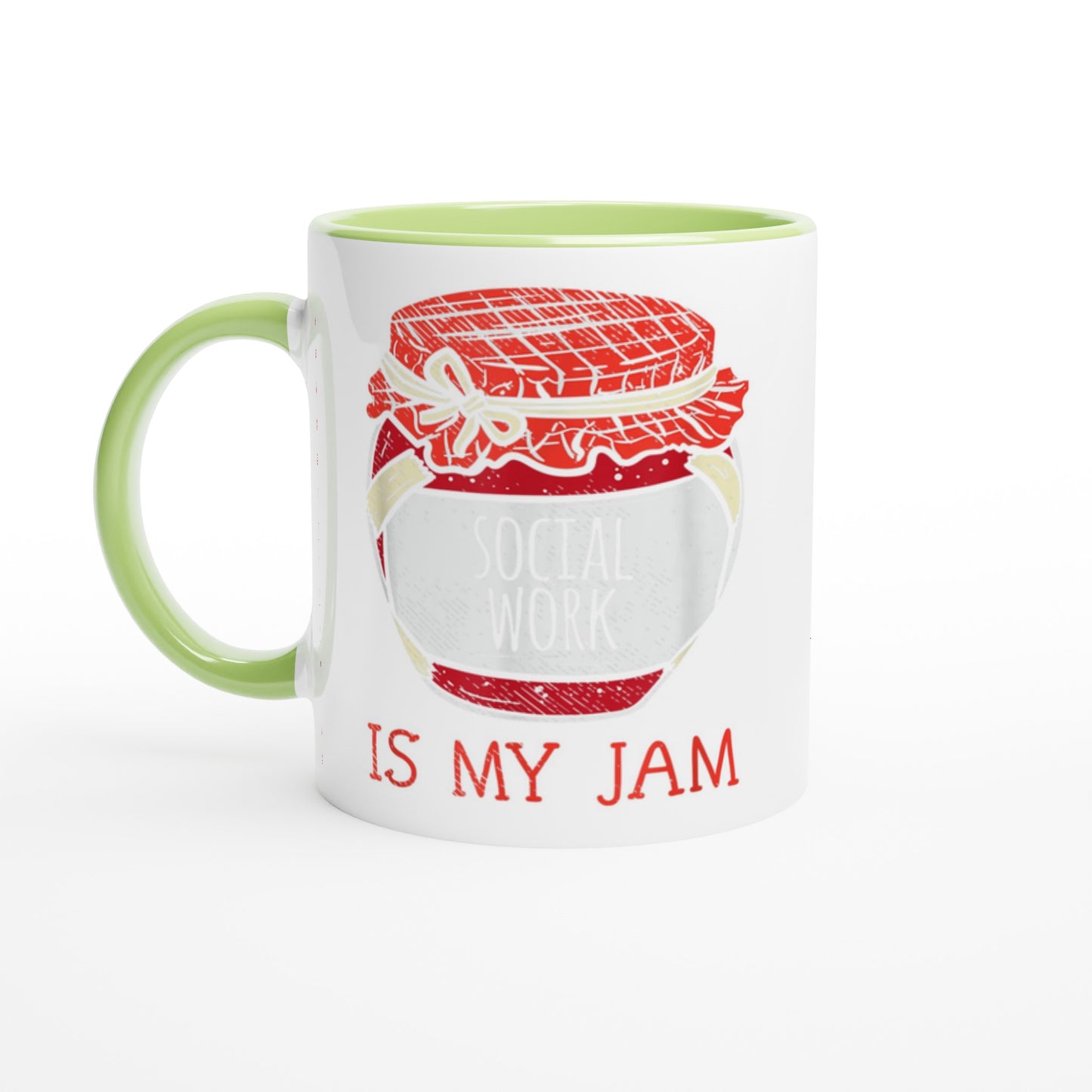 Social Work is My Jam Customizable Mug