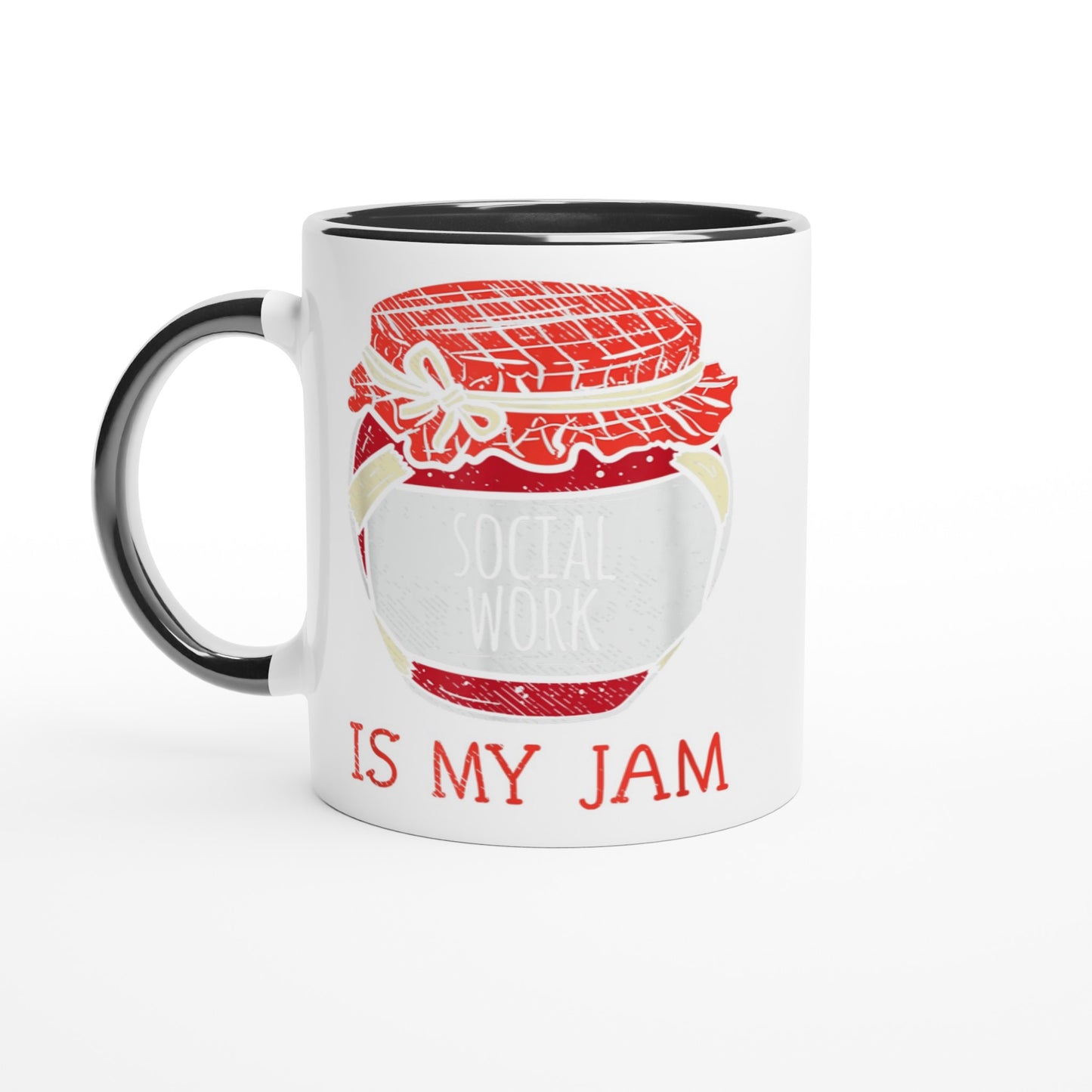 Social Work is My Jam Customizable Mug