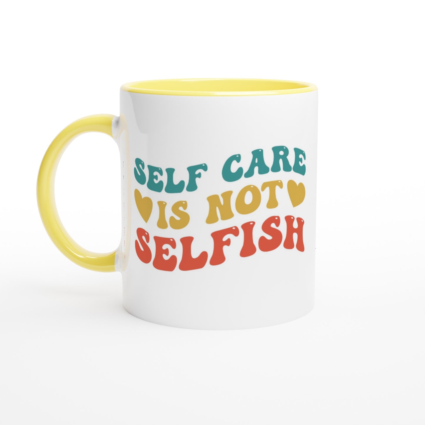 Self Care Is Not Selfish Customizable Mug