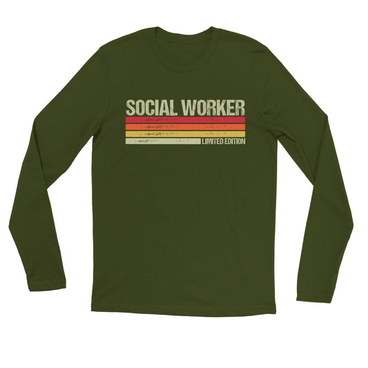 Social Worker Limited Edition Unisex Long-Sleeve Shirt