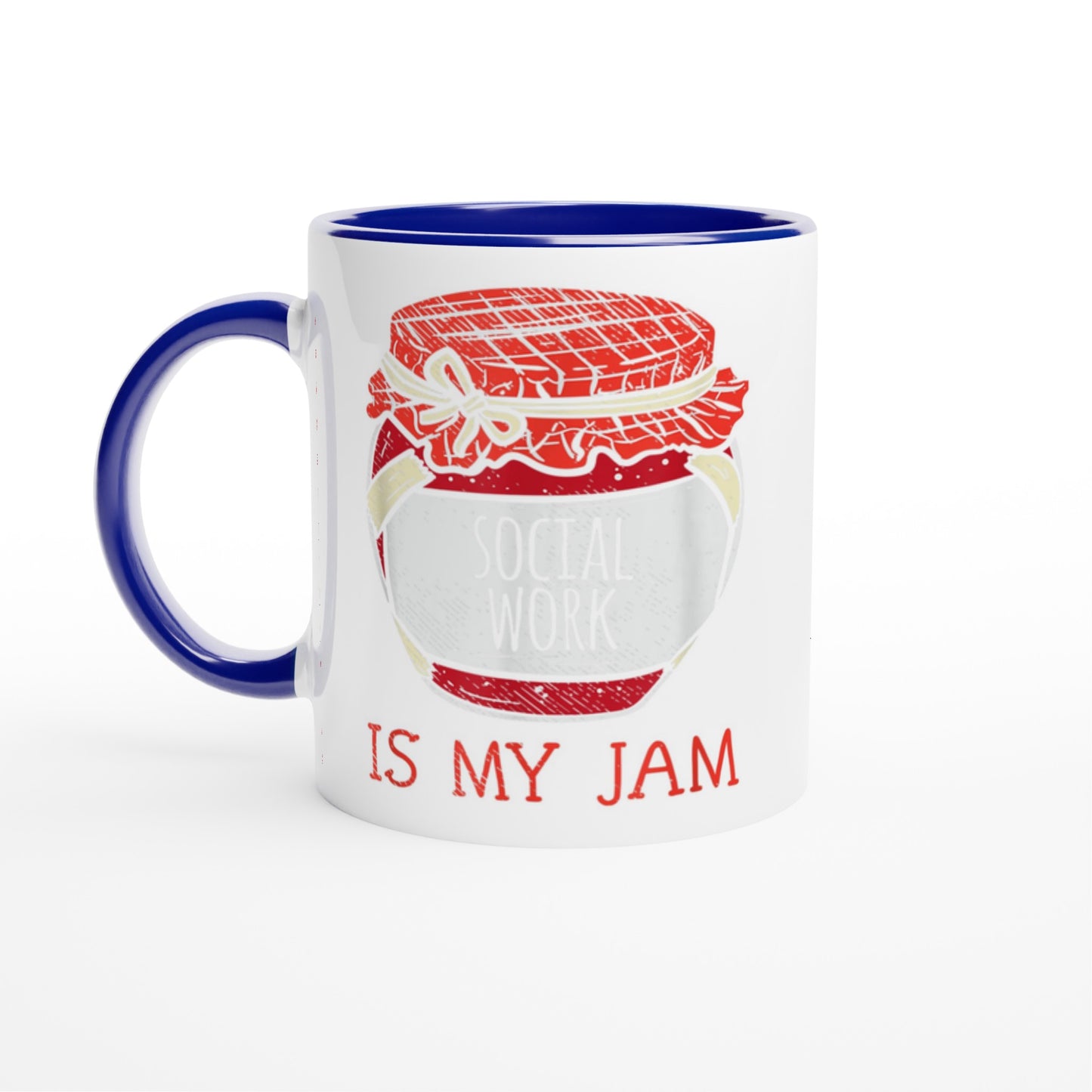 Social Work is My Jam Customizable Mug